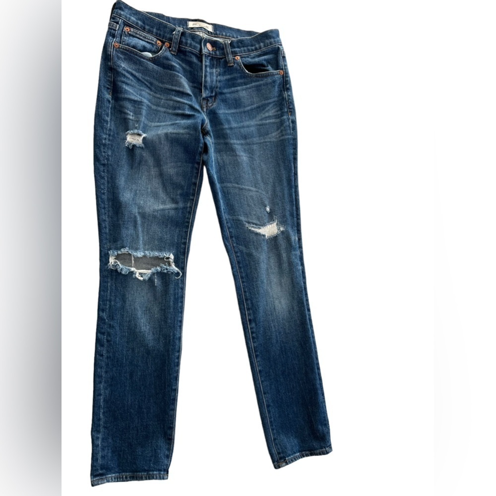 Madewell The High Rise Slim Boyfriend Jeans size 25